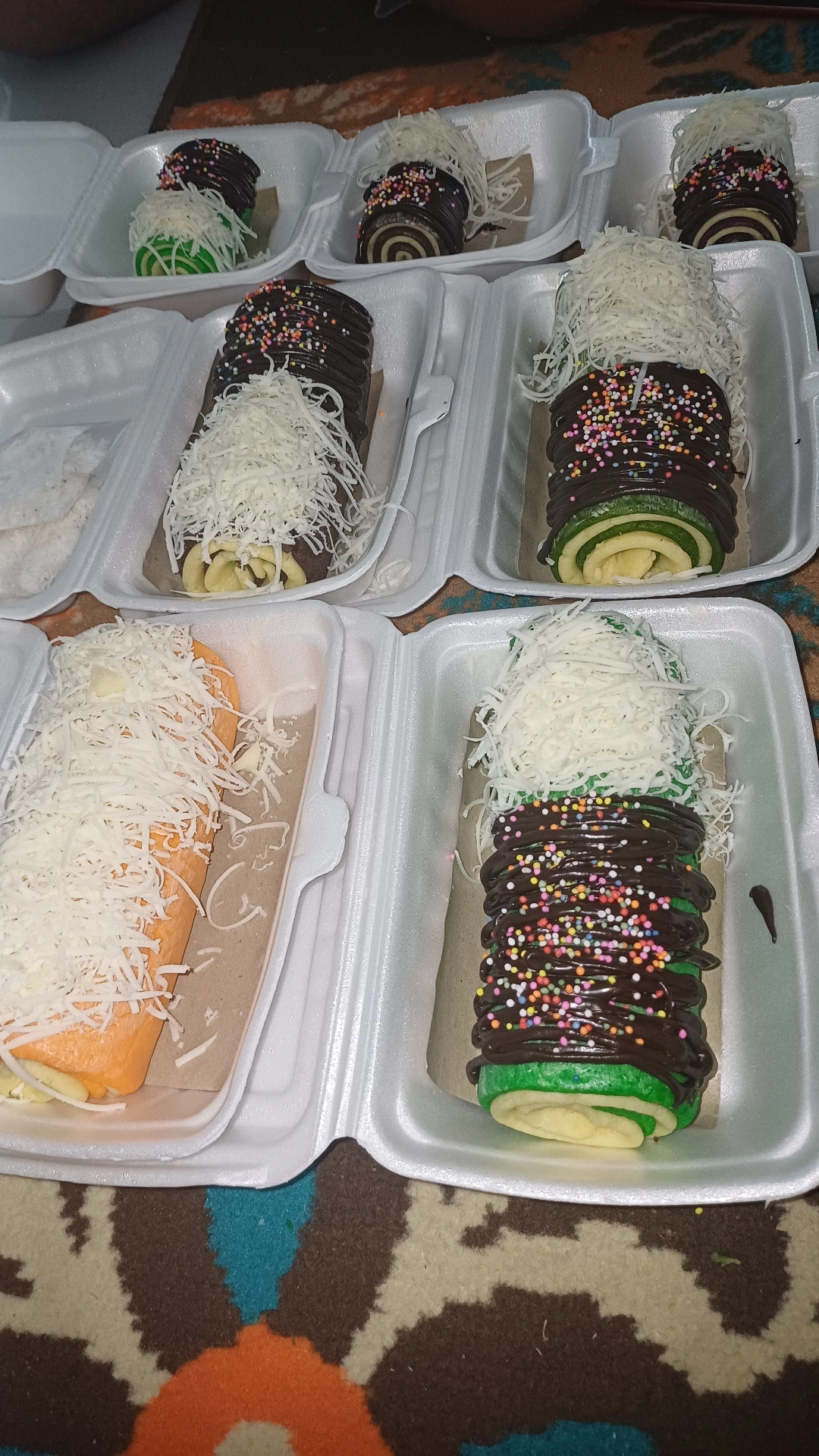 Getuk gulung mini