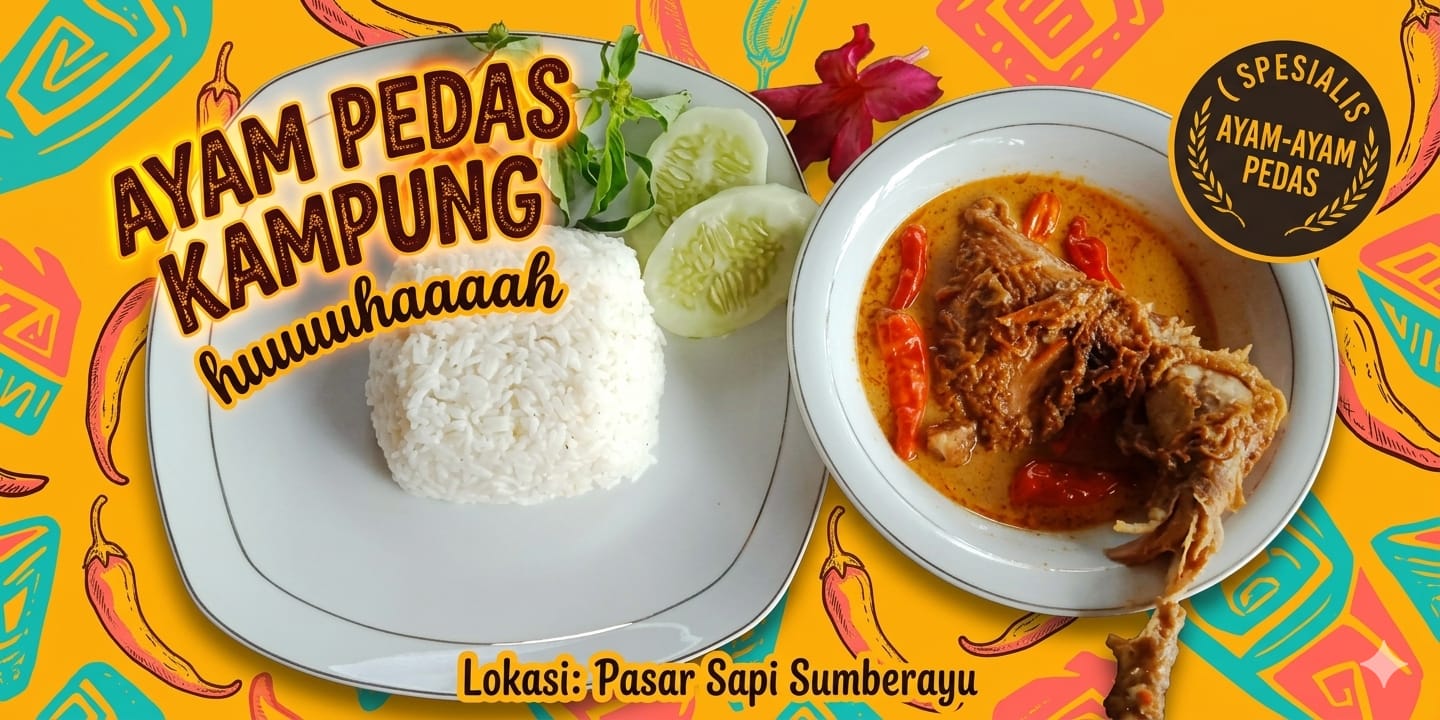 Ayam pedas huuuuhaaaah