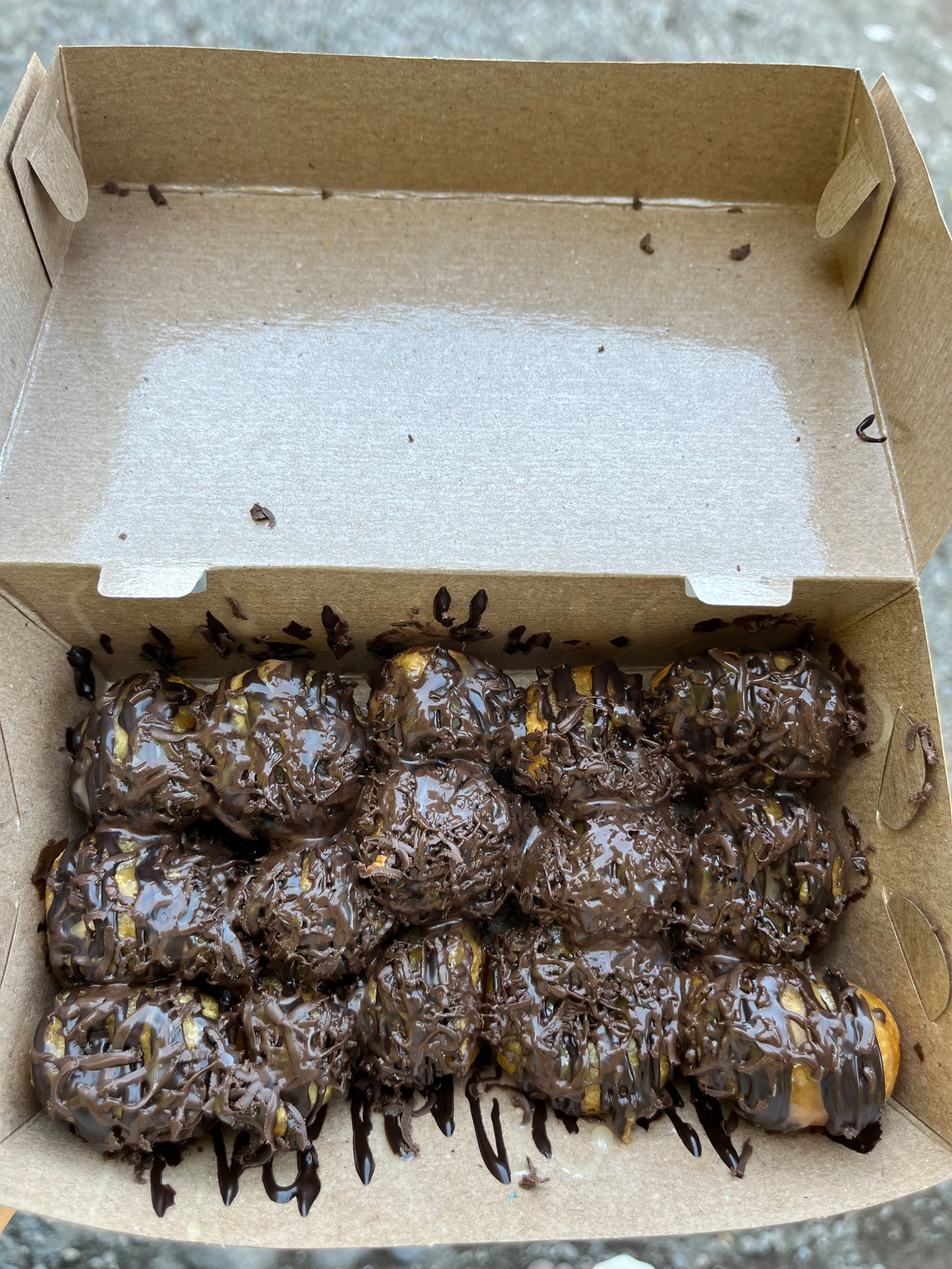 Pisang Gemoy Coklat