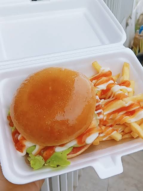 Burger mix kentang