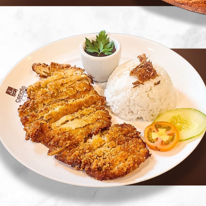 Chicken Katsu +Nasi Putih