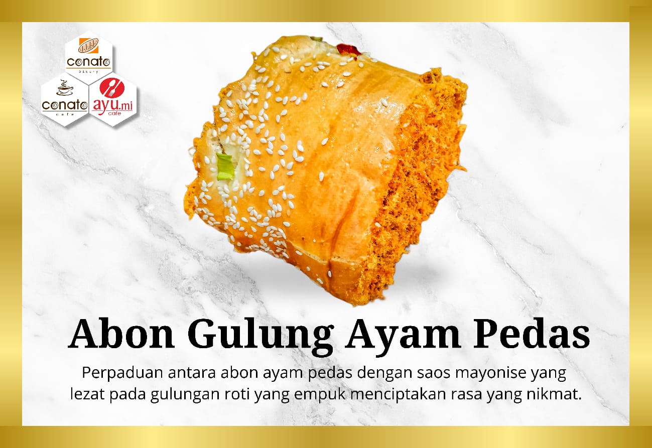Abon Gulung Ayam Pedas