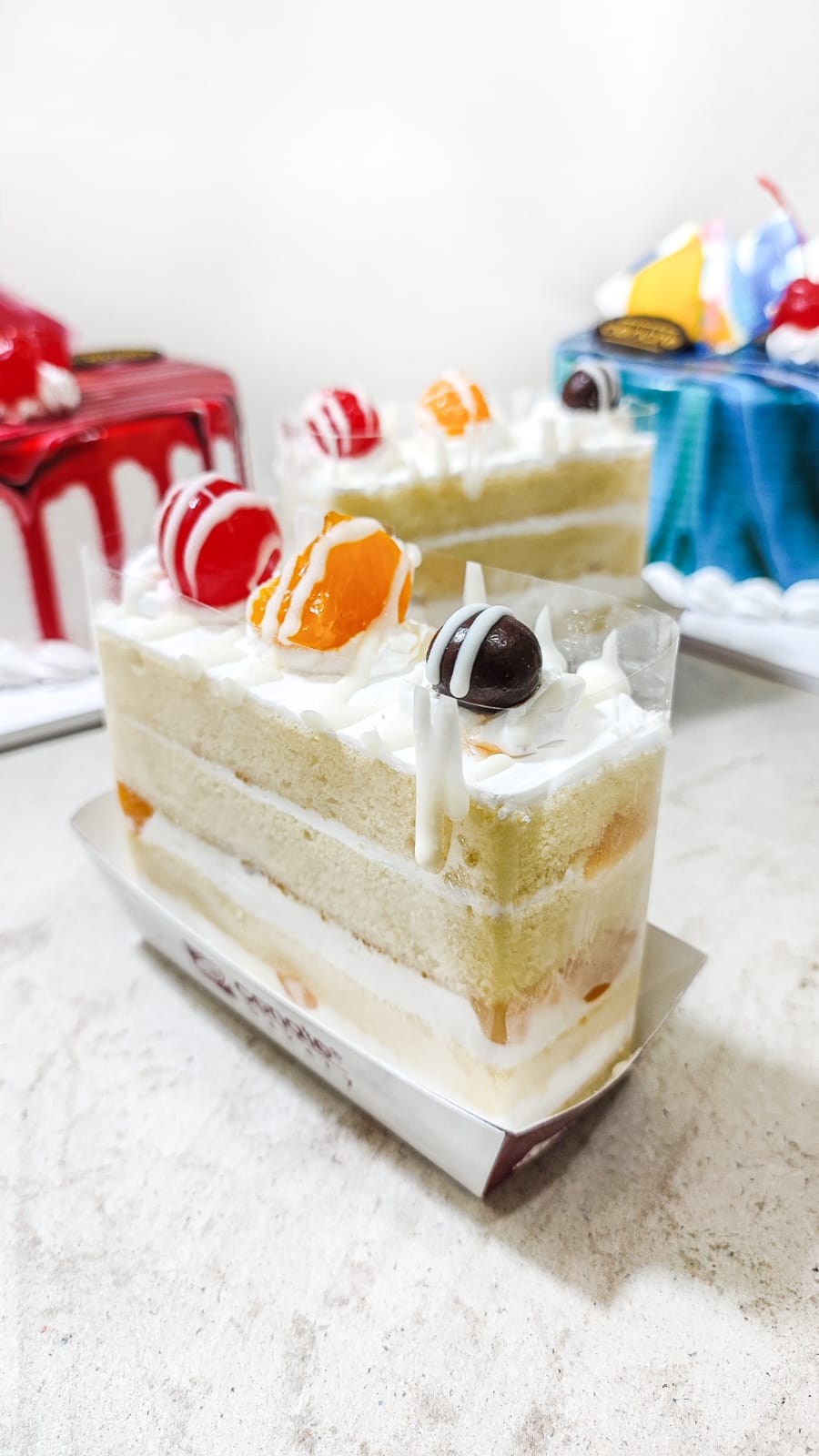 Slice Fruit Cake