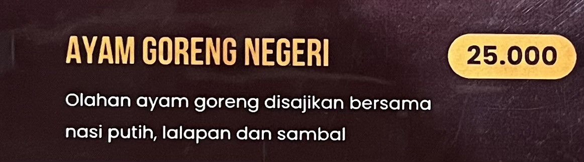 Ayam Goreng Negeri