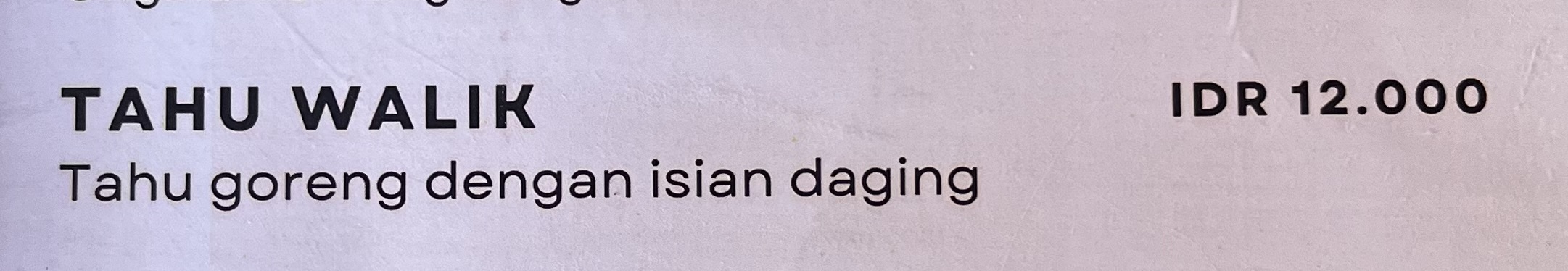 Tahu Walik