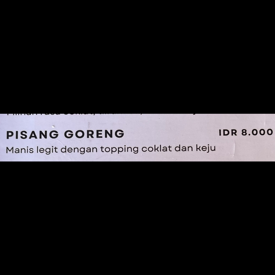 Pisang Goreng